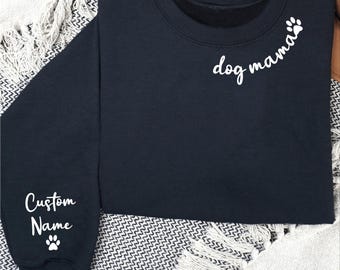 Dog Mom Sweatshirts, Custom Dog Mom Shirt, Dog Mom Shirts, Womens Sweatshirts, Dog Mom Tshirt, Dog Mom Gift, Dog Mom Tee