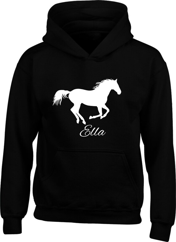 Unique Personalised Horse Hoodie Stable Pony Cob Equestrian Rider Jockey Men Women Boys Girls Unisex Jumper Christmas Gift Pullover Tops Etsy UK