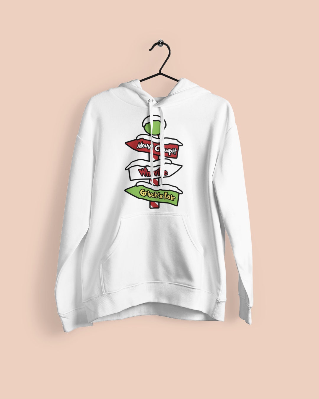 Moletom com capuz Grinch Grinche's Lair, Whoville, Moletom com