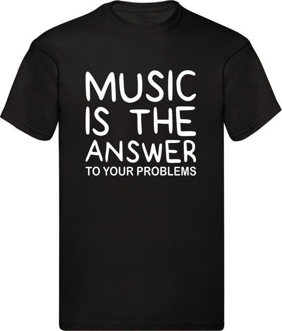 Music Is The Answer Dj T-Shirt Music Is The Answer Dj T-Shirt