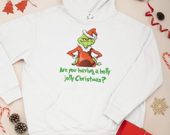 red grinch hoodie