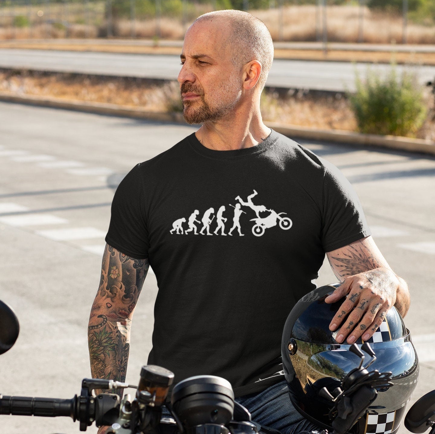 Regalos Para Moteros Camiseta Sin Mangas Motera Diseño Vintage