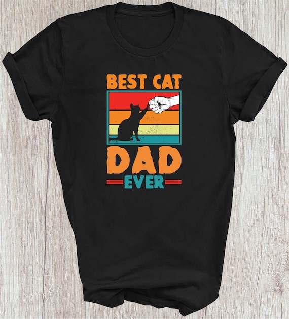 best cat dad ever t shirt