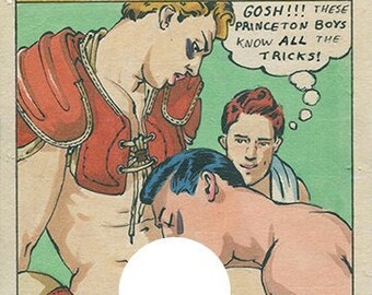 Gay male art cartoons