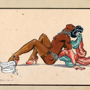 Harper Waters. Gay art, African American, trans, genderfluid, POC, queer, vintage, queer, gay artist, Felix d&#39;Eon.