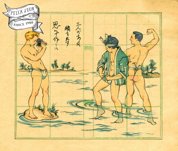 Japanese Sex Art Toons - Youth of the World 1. Queer Felix Deon Lgbtq Japanese Male - Etsy