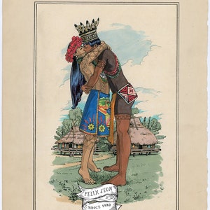 Wera Pa - Los Emberá. Colombian, Native American, Two Spirit, Queer art, Corazon Mexica. Felix d'Eon.