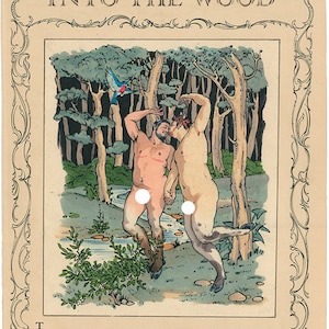 Amongst the Wood. Gay art, queer, lgbtq, trans man, genderfluid,  trans, transgender, faun, satyr. Felix d&#39;Eon.