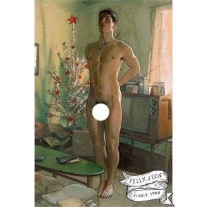 AJ in The Winter, Queer, lgbtq, Gay, Christmas, Holidays, Latino, Chicano, Felix d'Eon.