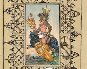 Aries. LGBTQIA, LGBTQ, queer, gay artist, original art, Zodiac. Felix d'Eon.