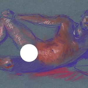 Male nude art model - Etsy México