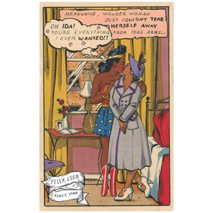 Ida.  lesbian art, queer, felix deon, lgbtq, comic, Felix d&#39;Eon.