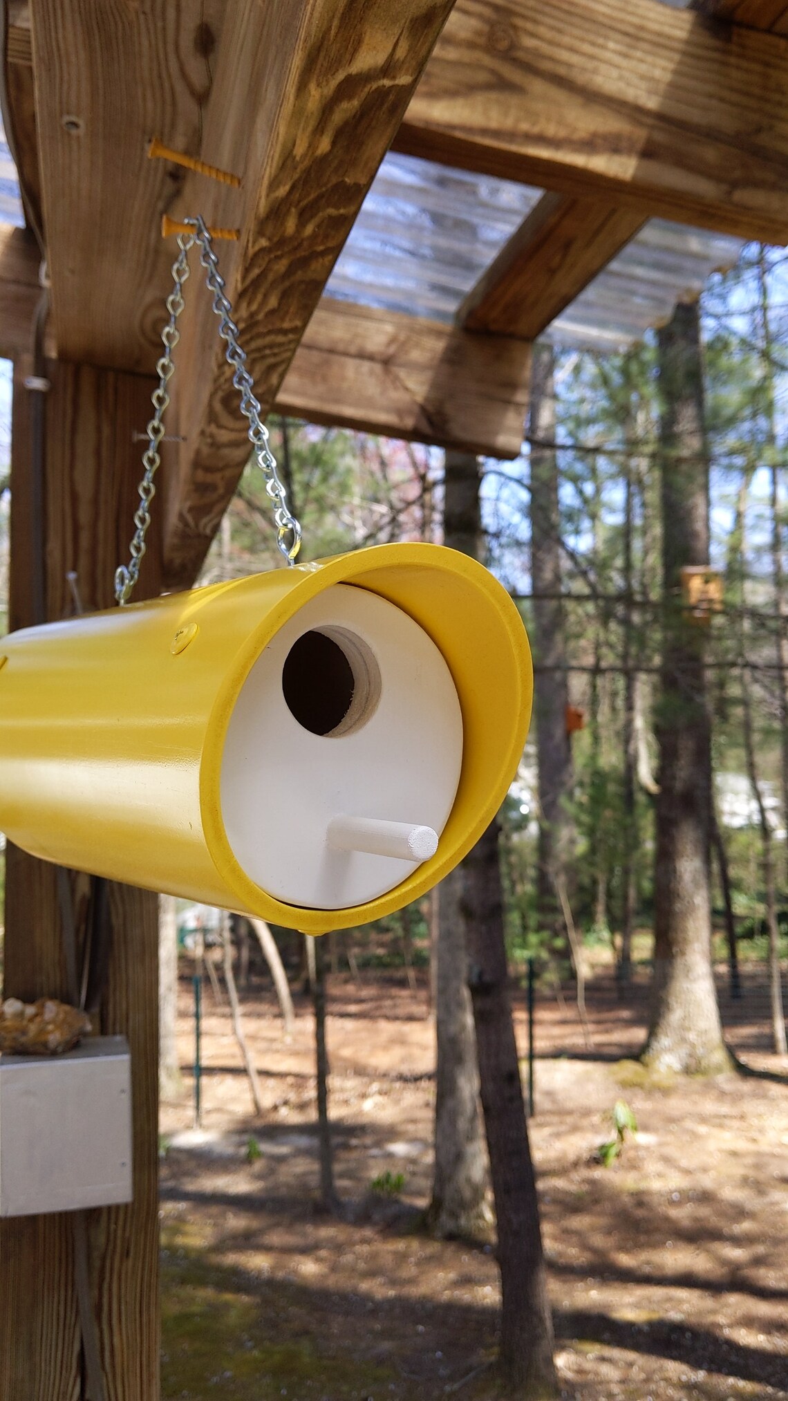 Handmade PVC pipe birdhouses for wrens or other small nesting Etsy