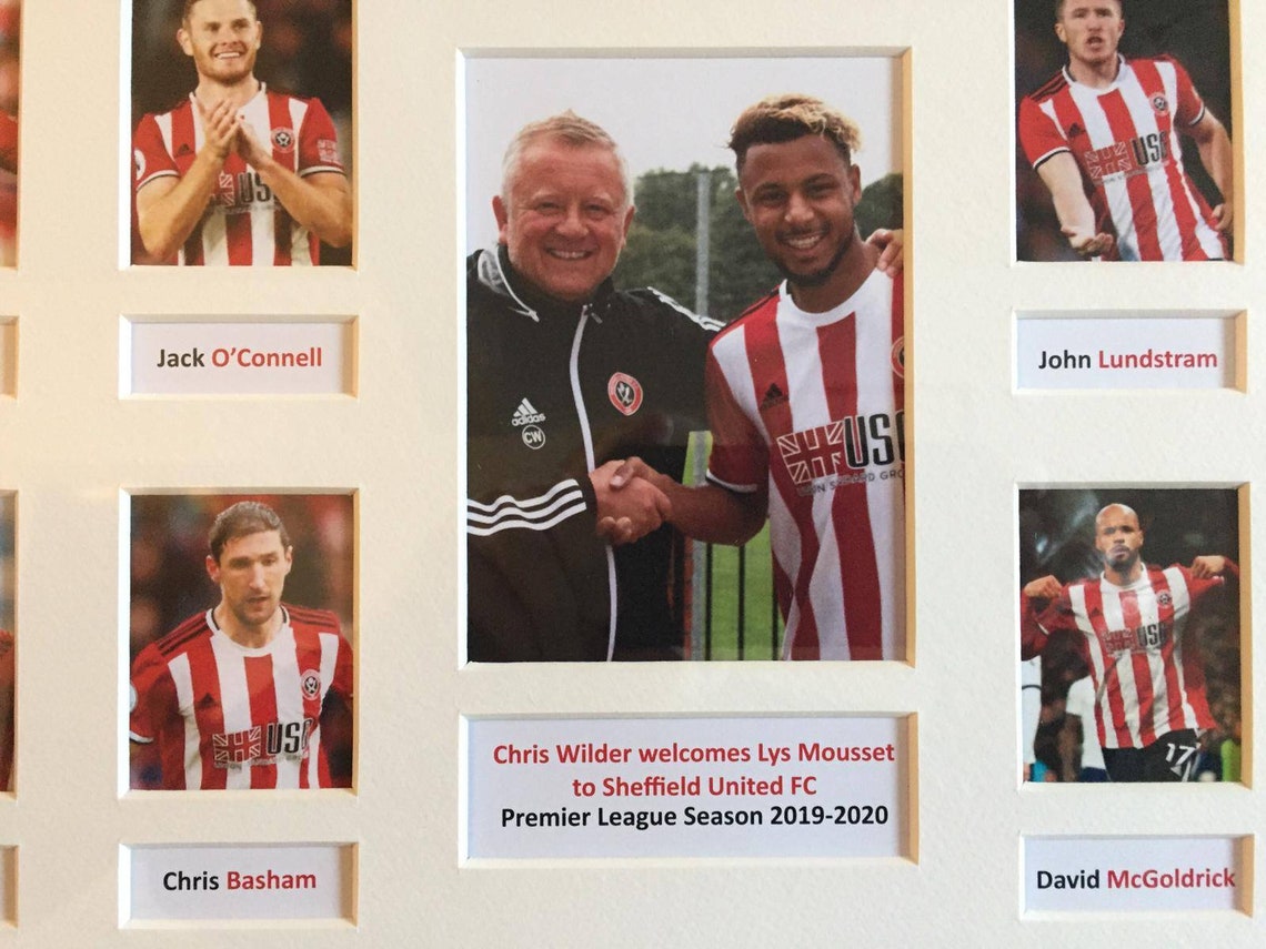 Sheffield United framed Picture and 2021 Calendar bundle Etsy