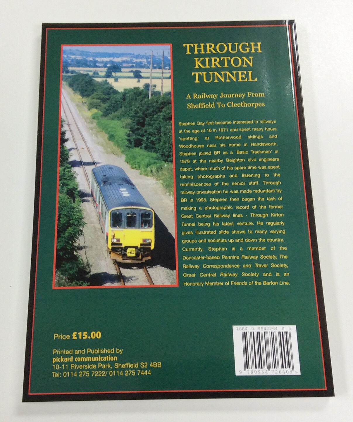 Through Kirton Tunnelrailway Journey Sheffield to Etsy UK