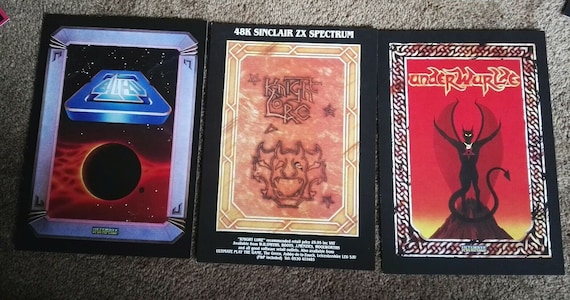 14 ULTIMATE Play the Game A4 Posters 80s Retro GAME ART. Commodore
