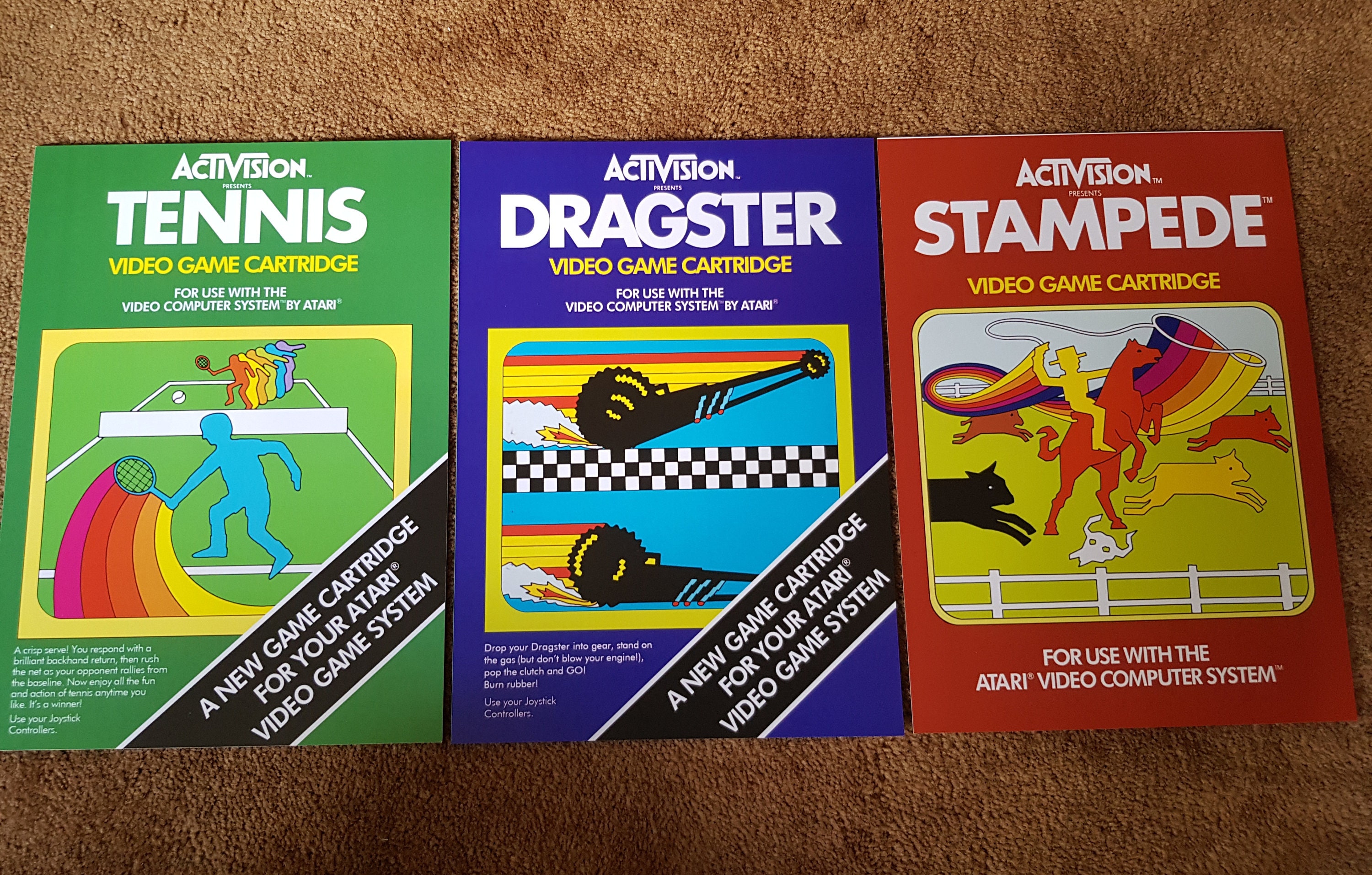 ACTIVISION ATARI Box Art HUGE Bundle. - Etsy
