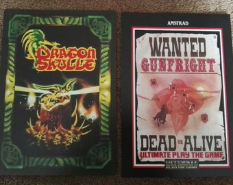 14 ULTIMATE Play the Game A4 Posters 80s Retro GAME ART. Commodore
