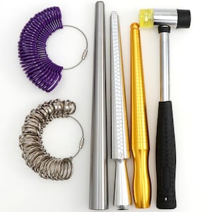 6 Style Jewelry Measuring Tool Plastic Stick Ring Sizer Ring Stick Enlarger Mandrel Gauge Set Finger Sizes Measuring Equipment