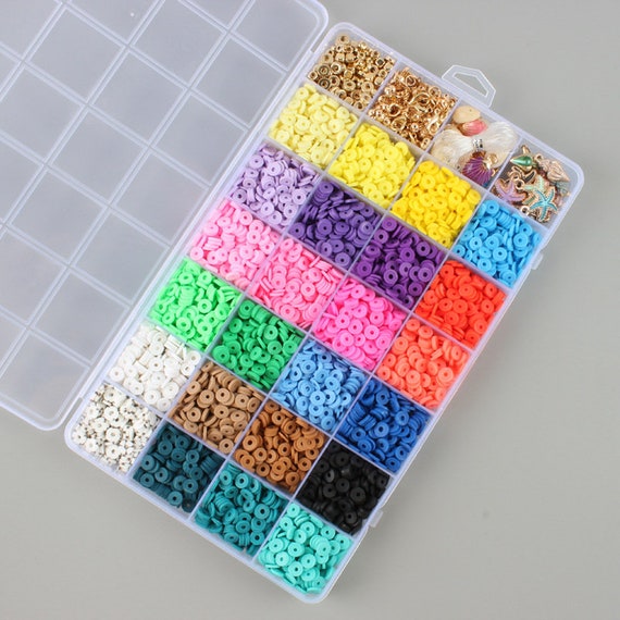 6 Grid Silicone Beads Mold for Handmade Earrings Bracelet Necklace