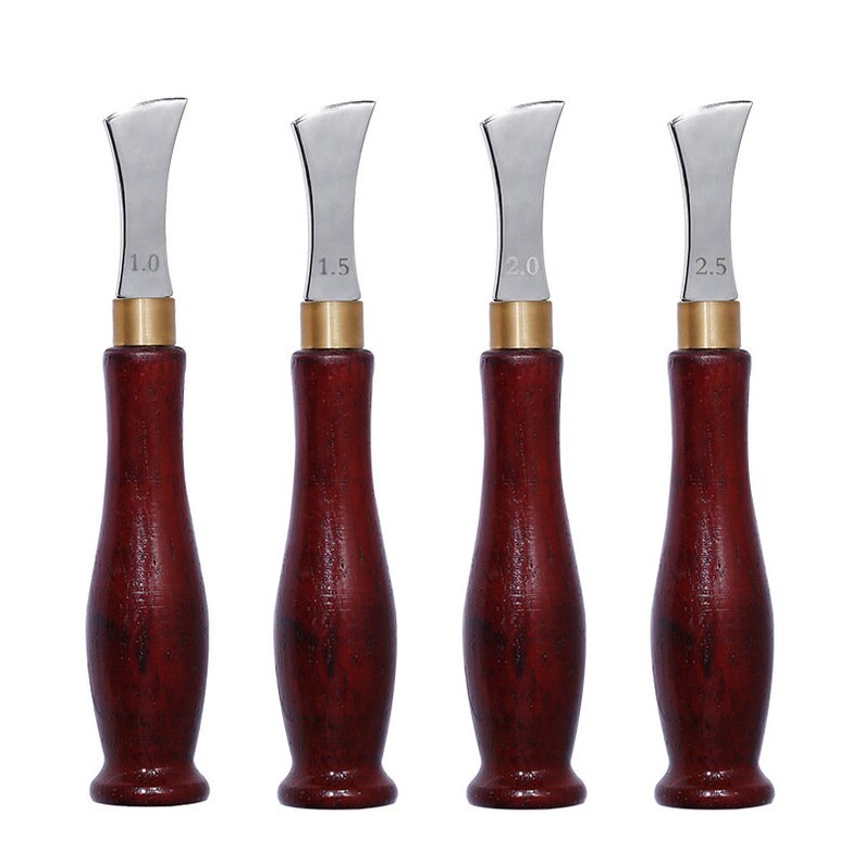 1/1.5/2/2.5mm Leather Trimmer Leather Edge Creaser Stainless Etsy