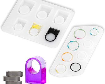Silicone Ring Mold, Epoxy Resin Casting, Jewelry DIY