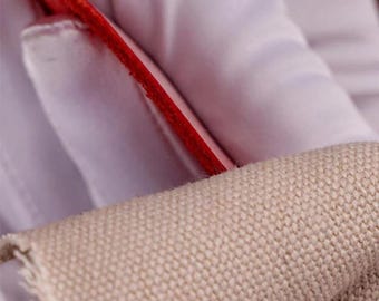 High-Density Canvas Polishing Cloth for Leather Edge Crafting