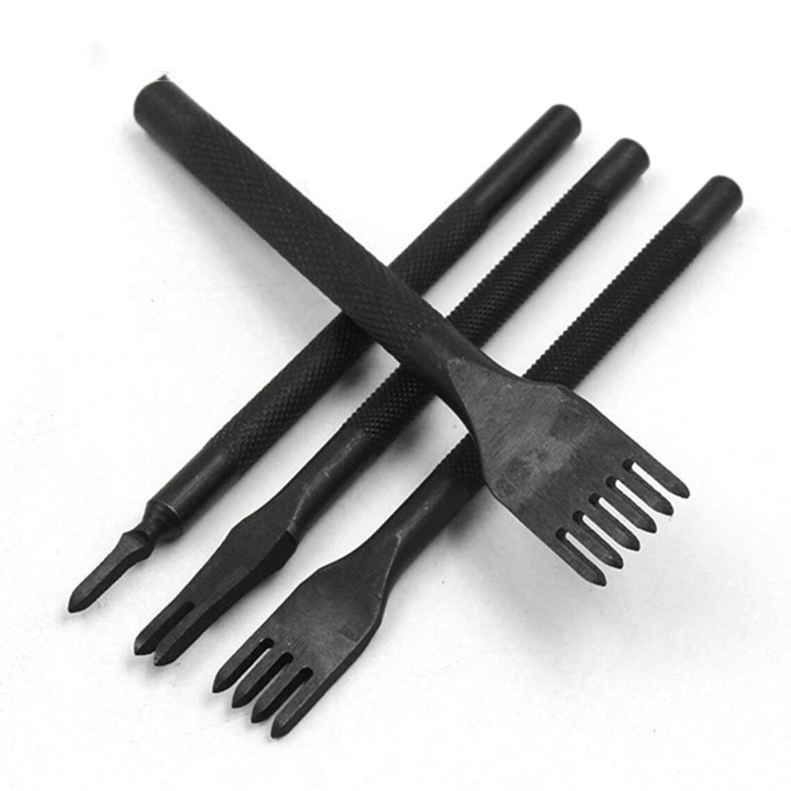 1/2/4/6 Claws Leather Perforated Flat Chisel Tool 3mm Pitch Etsy