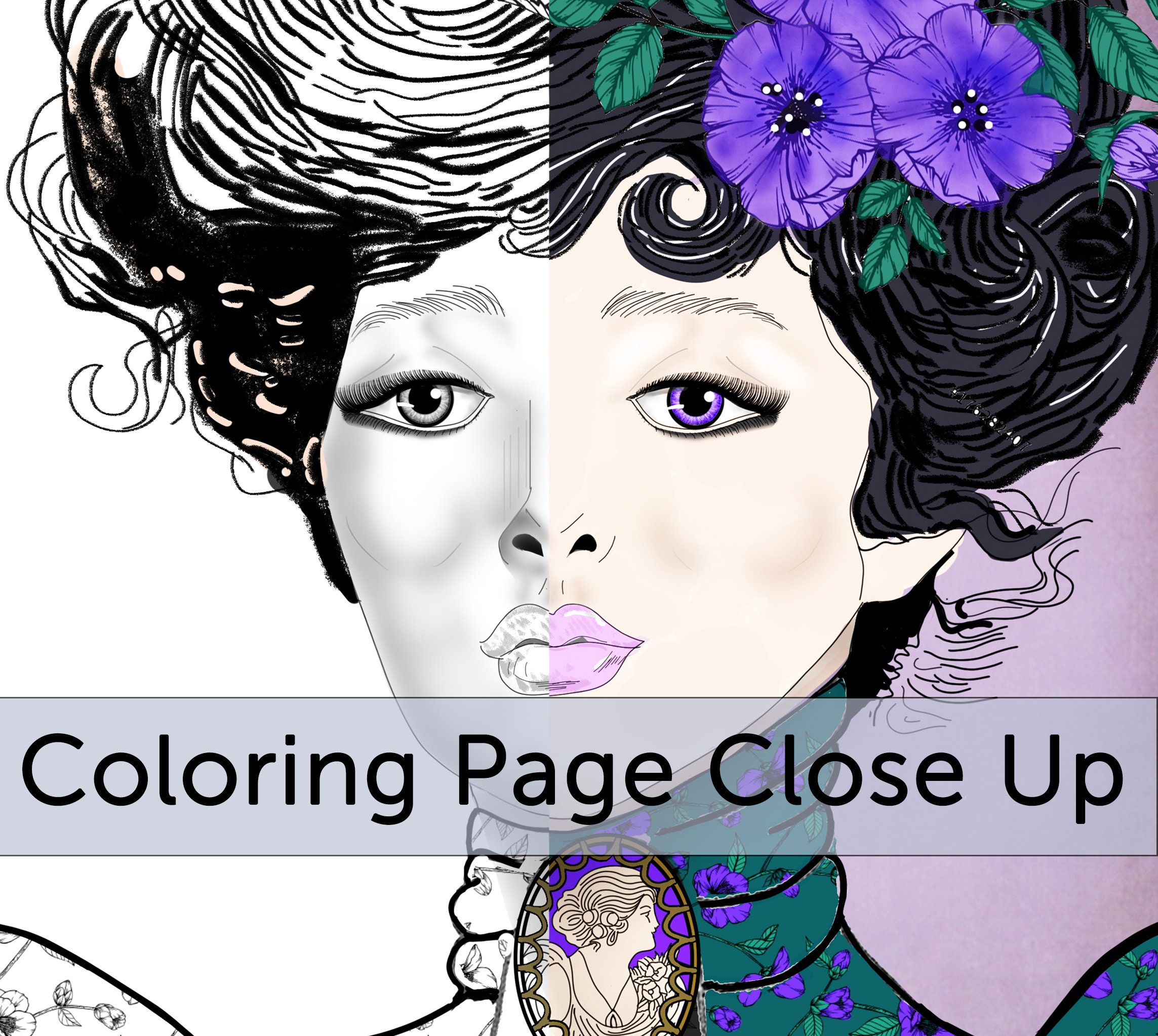 Gibson Girls Coloring Pages