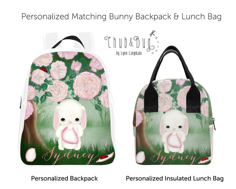 matching lunch box and backpack