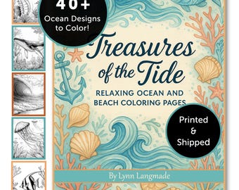 Ocean Coloring Book for Adults: 40 Relaxing Beach Designs