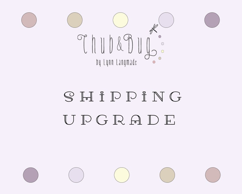School Supplies Shipping Upgrade for Chub /& Bug Purchases