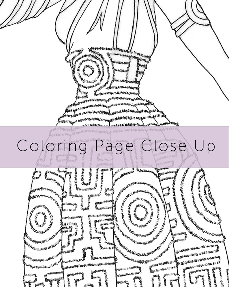 Coloring Pages 3 Pack Roaring 20s Printable Coloring Pages | Etsy