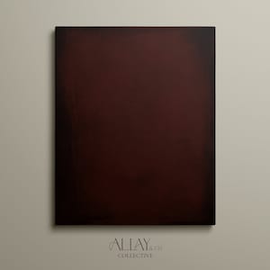 Burgundy Moody Original Abstract Wall Art | Mid Century Abstract | Contemporary Abstract | Modern Abstract Art | Deep Red Abstract Art | 408