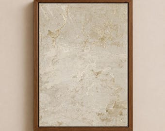 Contemporary Abstract Art | Plaster Abstract Art | Modern Wall Art | Texture Abstract Print | Crème Abstract Art | Digital Texture Art | 493