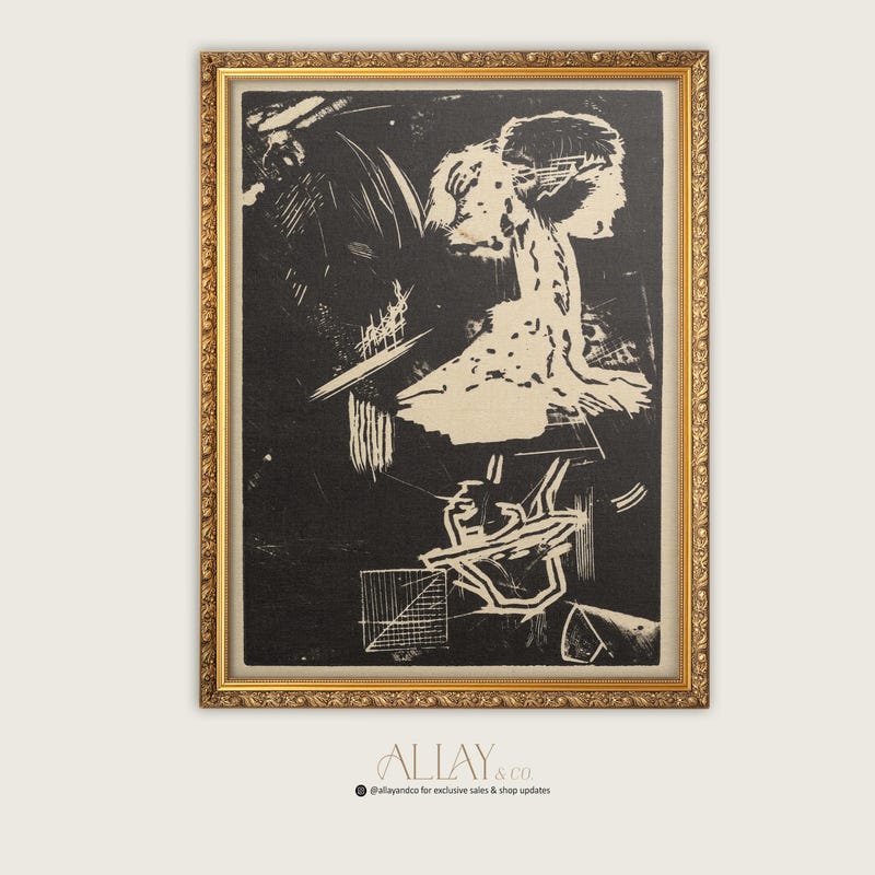 Printable Modern Art Etsy