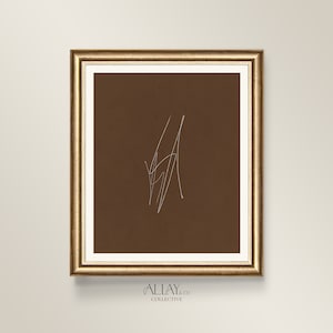 Abstrakte Wand Kunst Gekritzel Minimalistisch | Moderne minimalistische Linie Kunst druckbare | Mid Century Abstrakt | Abstrakte druckbare Kunst | 466