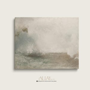 Abstract Painting | Neutral Abstract Wall Art | Abstract Print  | Abstract Wall Art | Vintage Wall Art | Mid Century Abstract | PRINTABLE 93