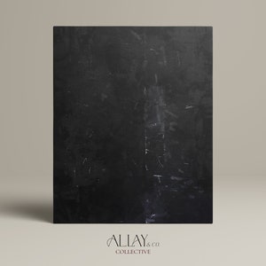 Wabi Sabi Abstrakter Druck | Schwarze abstrakte Wandkunst | Moderne abstrakte Kunst | Mid Century Abstrakt | Digitale abstrakte Kunst | DRUCKBAR 278