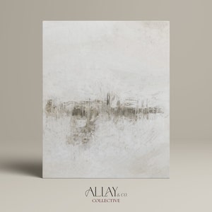 Landscape Abstract Painting | Neutral Abstract Wall Art | Abstract Wall Art | Vintage Wall Art | Mid Century Abstract | PRINTABLE 234