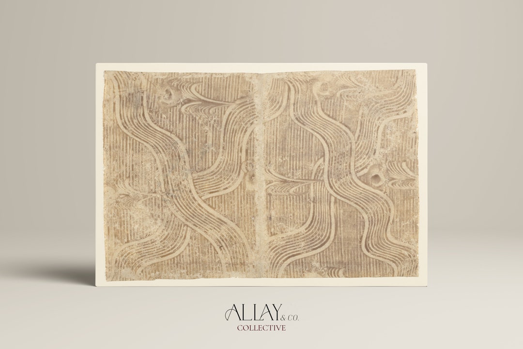 Vintage Abstract Wall Art Mid Century Abstract Contemporary Abstract