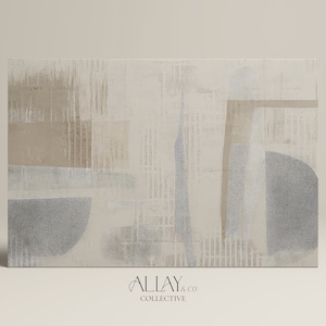 Abstract Wall Art | Texture Abstract Painting Neutral Wall Art | Abstract Print |Wall Art | Mid Century Abstract | 470