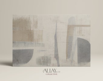 Abstract Wall Art | Texture Abstract Painting Neutral Wall Art | Abstract Print |Wall Art | Mid Century Abstract | 470