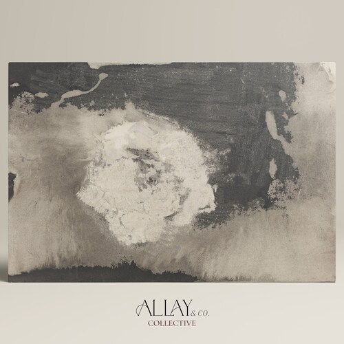 Vintage Abstract Wall Art Mid Century Abstract Etsy