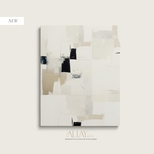 Neutral Abstract Print | Modern Contemporary Abstract | Classic Abstract Wall Art | Modern Printable Art | Scandinavian Abstract Art | 608