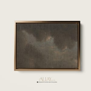 Cloud Study | Abstract Wall Art | Moody Cloud Study | Vintage Cloud Study Wall Art | Vintage Wall Art | Mid Century Abstract | PRINTABLE 22