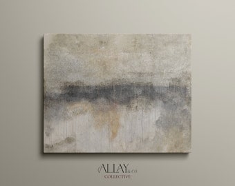 Seascape Abstract Painting | Neutral Abstract Wall Art | Abstract Wall Art | Vintage Wall Art | Mid Century Abstract | PRINTABLE 131