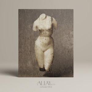 Ancient Female Greece Statue | Vintage Photography | Female Torso Statue | Rome Statue | Bust Statue | Aphrodite Greek Wall Art | 25