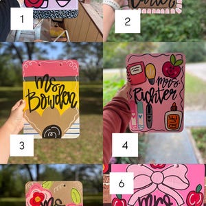 Portapapeles personalizado para profesores imagen 2