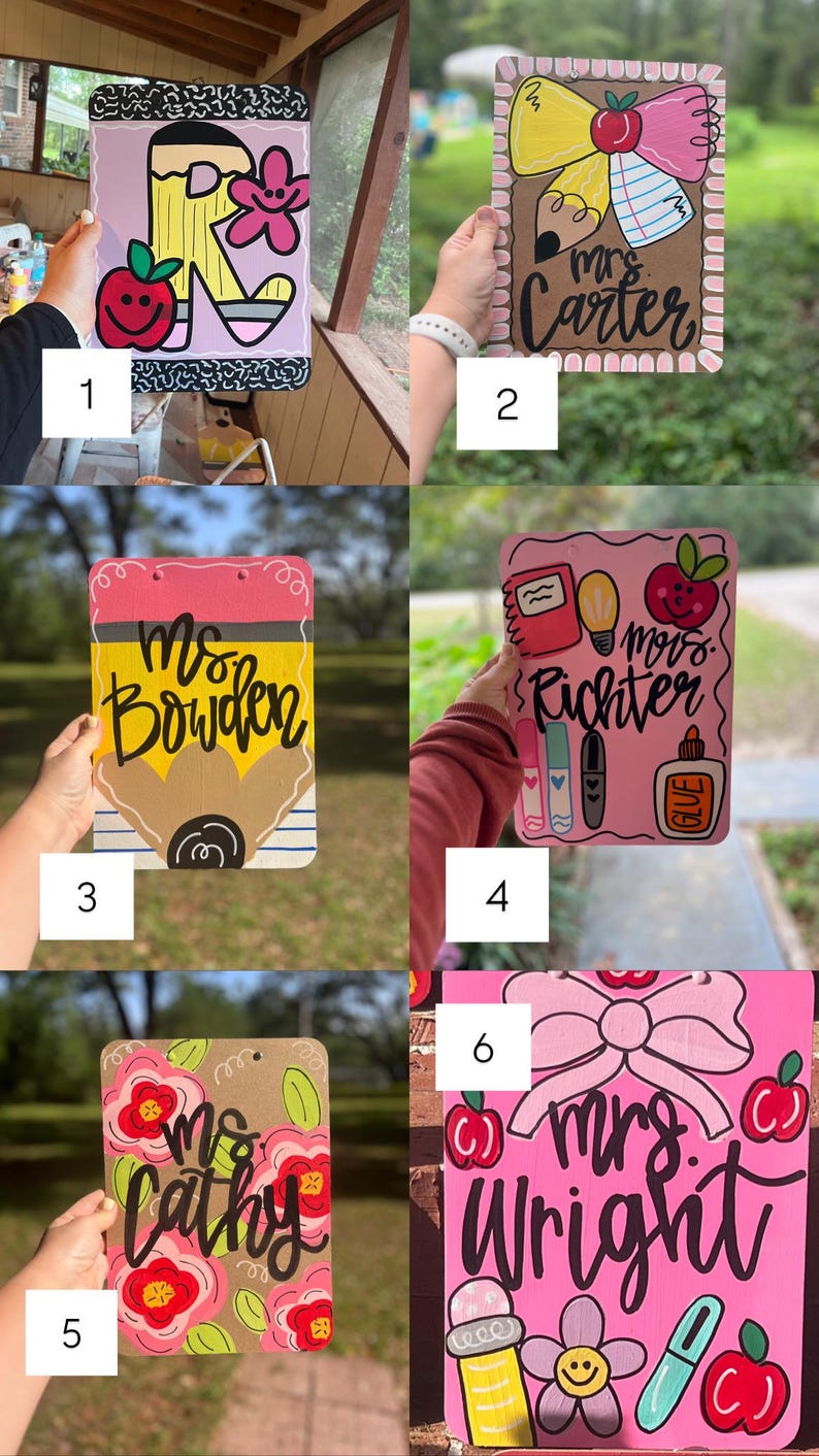Portapapeles personalizado para profesores imagen 2
